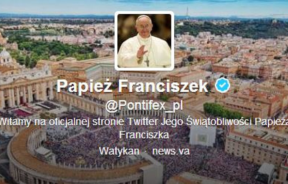 Tweet papieża Franciszka o pojedaniu i miłości
