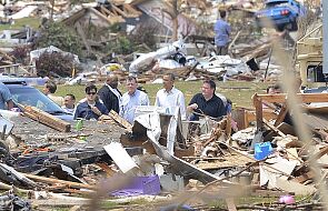 Obama w mieście zniszczonym przez tornado