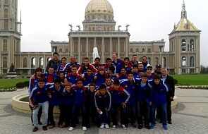 Piłkarze drużyny FC DALLAS w Licheniu