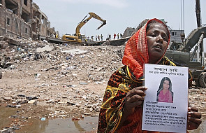 Już 540 ofiar katastrofy w fabryce odzieży