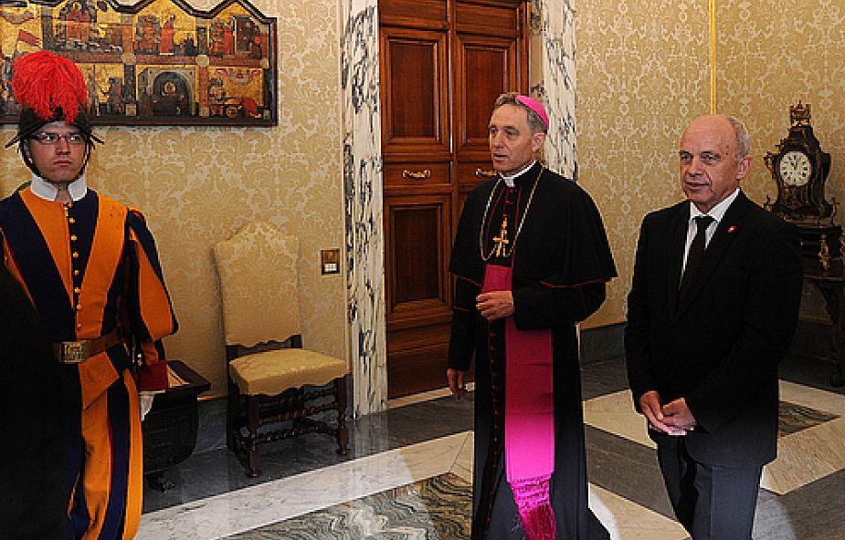 Prezydent Szwajcarii u papieża 