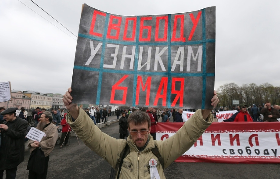 Antyputinowska demonstracja w Moskwie