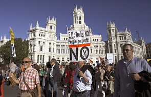 Wielotysięczna demonstracja w Madrycie