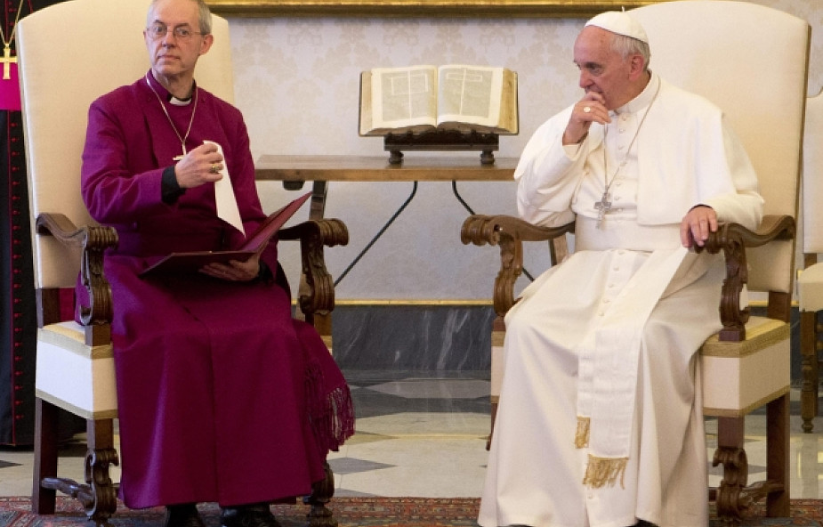 Papież przyjął prymasa wspólnoty anglikańskiej