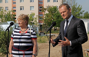 Premier w Elblągu wespiera kandydatkę PO