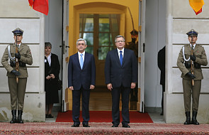 Prezydent Armenii z oficjalną wizytą w Polsce