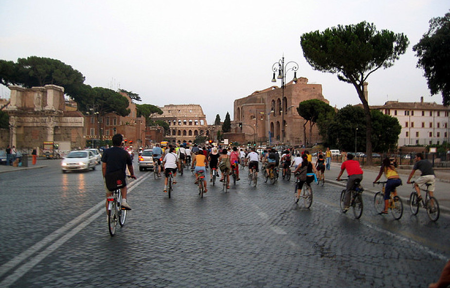 Burmistrz chce więcej rowerów w Rzymie