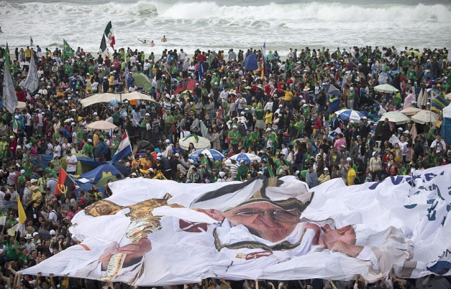 Msza św. na Copacabanie z 3 milionami ludzi