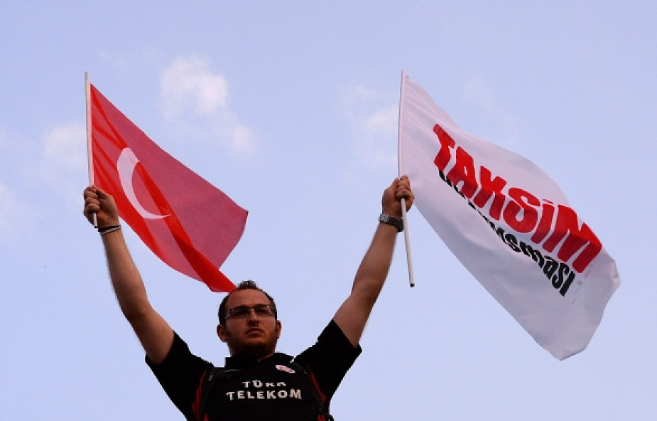 "Za protestami w Turcji stoją zachodnie media"