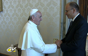 Papież Franciszek przyjął premiera Włoch
