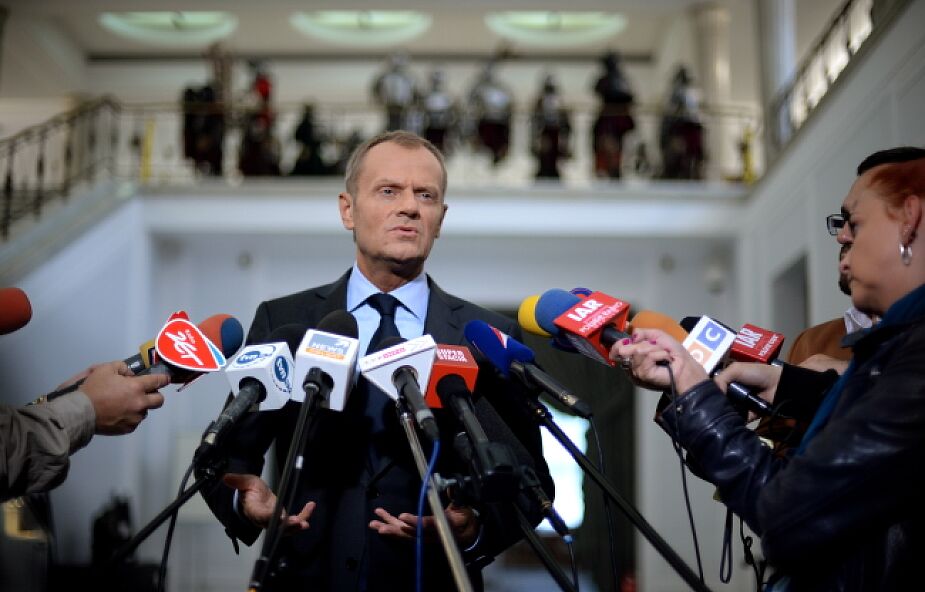 Tusk: Kaczyński tęskni za gabinetem premiera