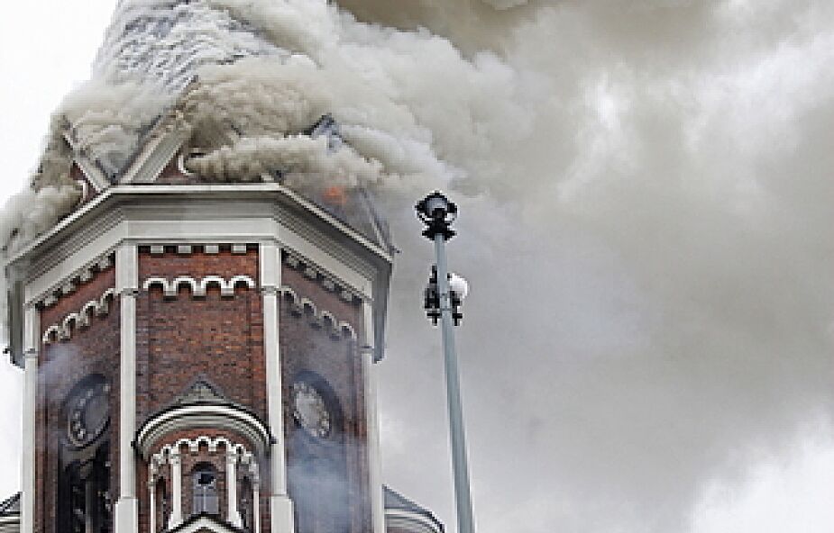 Pożar kościoła św. Wojciecha w Białymstoku
