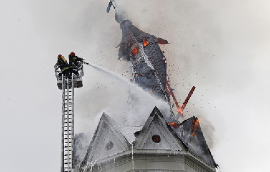 Pożar kościoła św. Wojciecha w Białymstoku