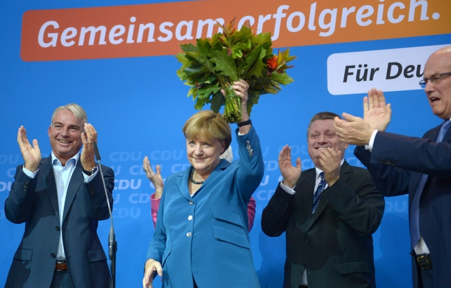 Merkel uznała wynik wyborów za wspaniały