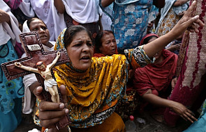 Reakcje na krwawy zamach w Pakistanie
