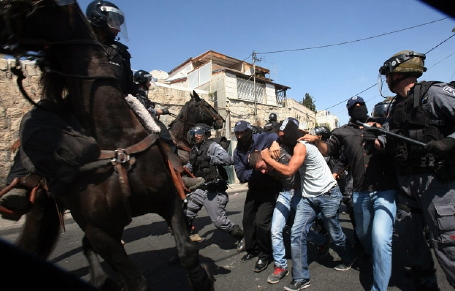 Demonstracje w drugą rocznicę intifady
