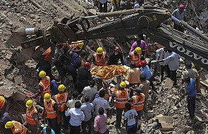 Indie: 45 ofiar zawalenia się budynku