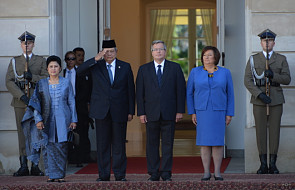 Prezydent Indonezji z wizytą w Warszawie