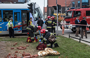 Wrocław: Ranni w zderzeniu tramwajów