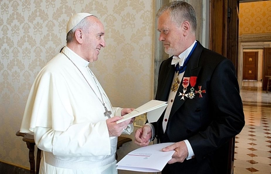 Papież spotkał się z nowym ambasadorem Polski