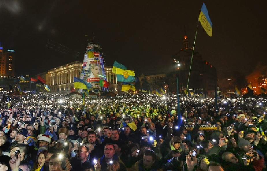2 mln osób na Majdanie w noworoczną noc