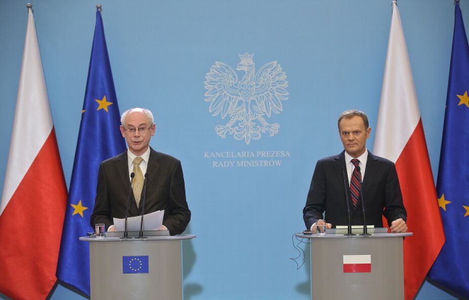 Herman Van Rompuy odwiedził Polskę