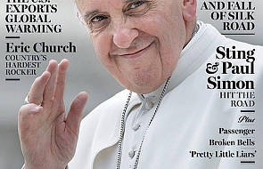 Papież Franciszek na okładce "Rolling Stone"