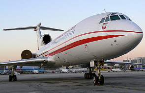 Tu-154M wykonał półobrót przed upadkiem