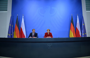 Spotkanie Premiera Tuska z kanclerz Niemiec