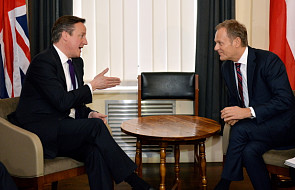 Tusk z Cameronem o sytuacji na Ukrainie