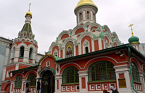 Zbezcześcił Sobór Kazański w Moskwie