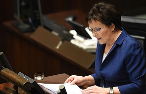 Sejm: premier Ewa Kopacz wygłosiła expose