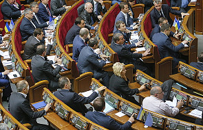 Ukraina: pięć partii może wejść do parlamentu