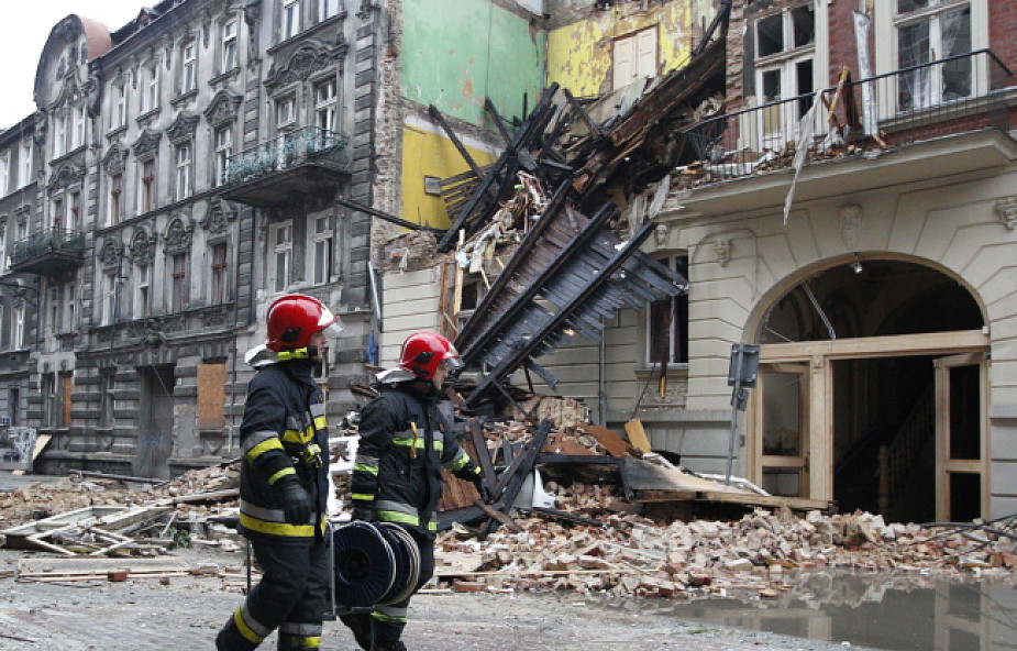 Katowice: trzy ofiary wybuchu w kamienicy