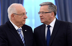 Spotkanie prezydentów Polski i Izraela