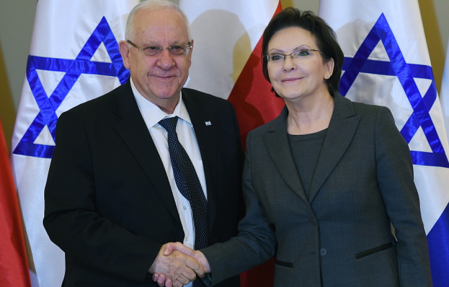 Premier spotkał się z prezydentem Izraela