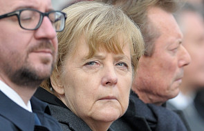 Prasa niemiecka chwali Merkel za spokój
