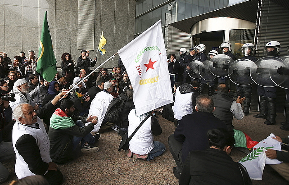 Kurdowie wtargnęli do siedziby PE w Brukseli