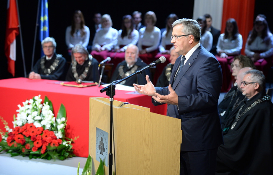 Prezydent otworzył budynek warszawskiej ASP