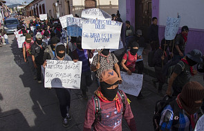Meksyk: protesty ws. uprowadzonych studentów