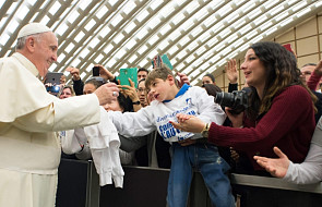 Papież z uczestnikami konferencji o autyzmie