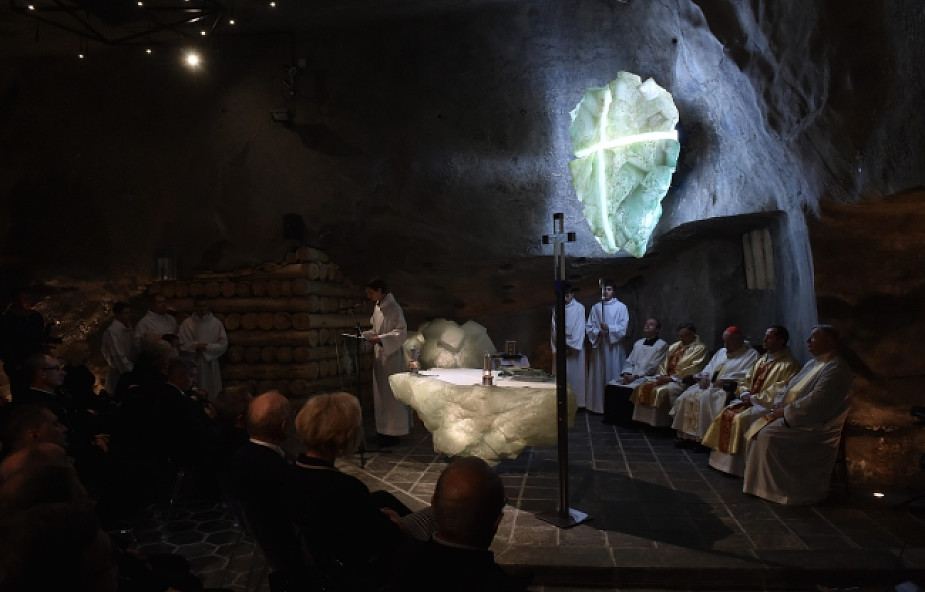 W kopalni soli otwarto kaplicę św. Jana Pawła II