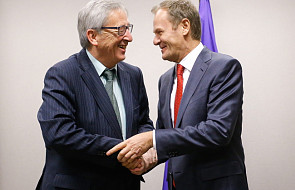 Tusk spotkał się z szefem Komisji Europejskiej
