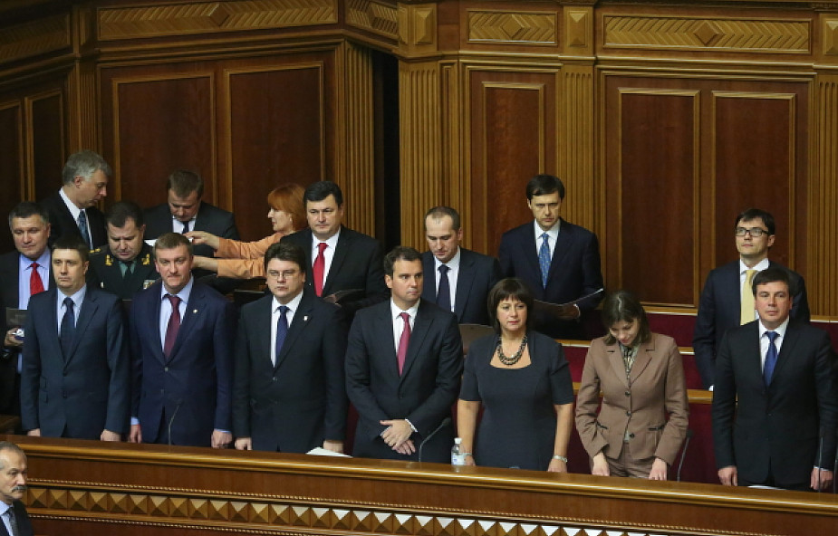 Parlament w końcu zatwierdził rząd Jaceniuka