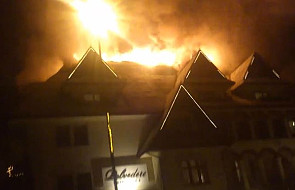 Pożar hotelu Belvedere w Zakopanem