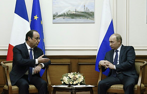 Hollande i Putin rozmawiali o Ukrainie