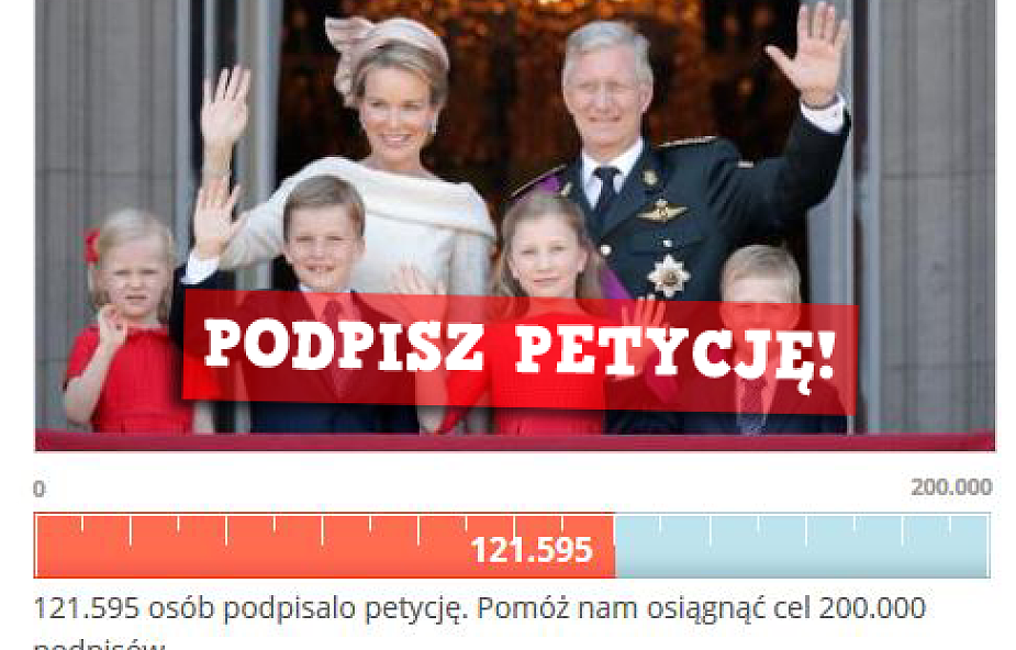 Podpisz petycję do Króla Belgów ws. eutanazji dzieci