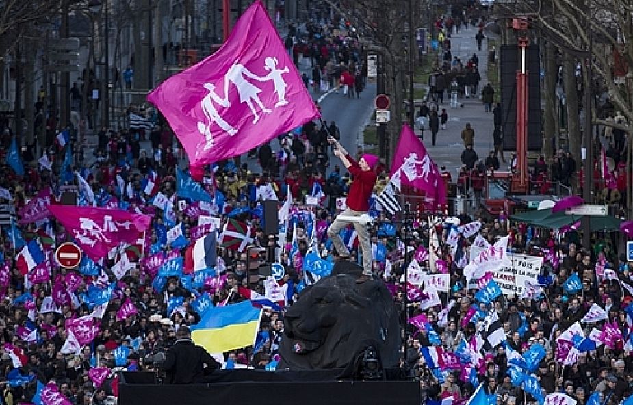 Francja: manifestacja w obronie rodziny