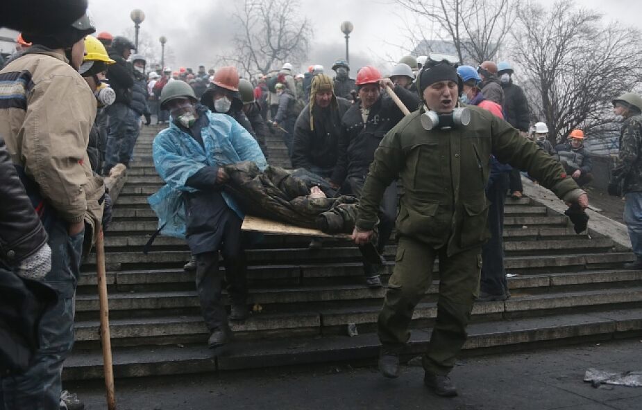Ukraina: znów starcia na kijowskim Majdanie