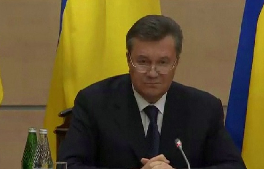 Janukowycz: będę walczył o przyszłość Ukrainy